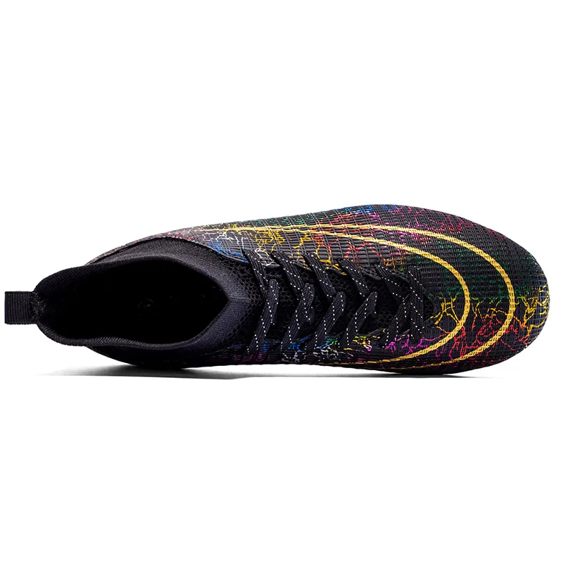 Soccer Shoes Men's And Women's High-end 2-color Mandarin Duck Electroplating Sole 35-47 Outdoor Sports  Professional Training