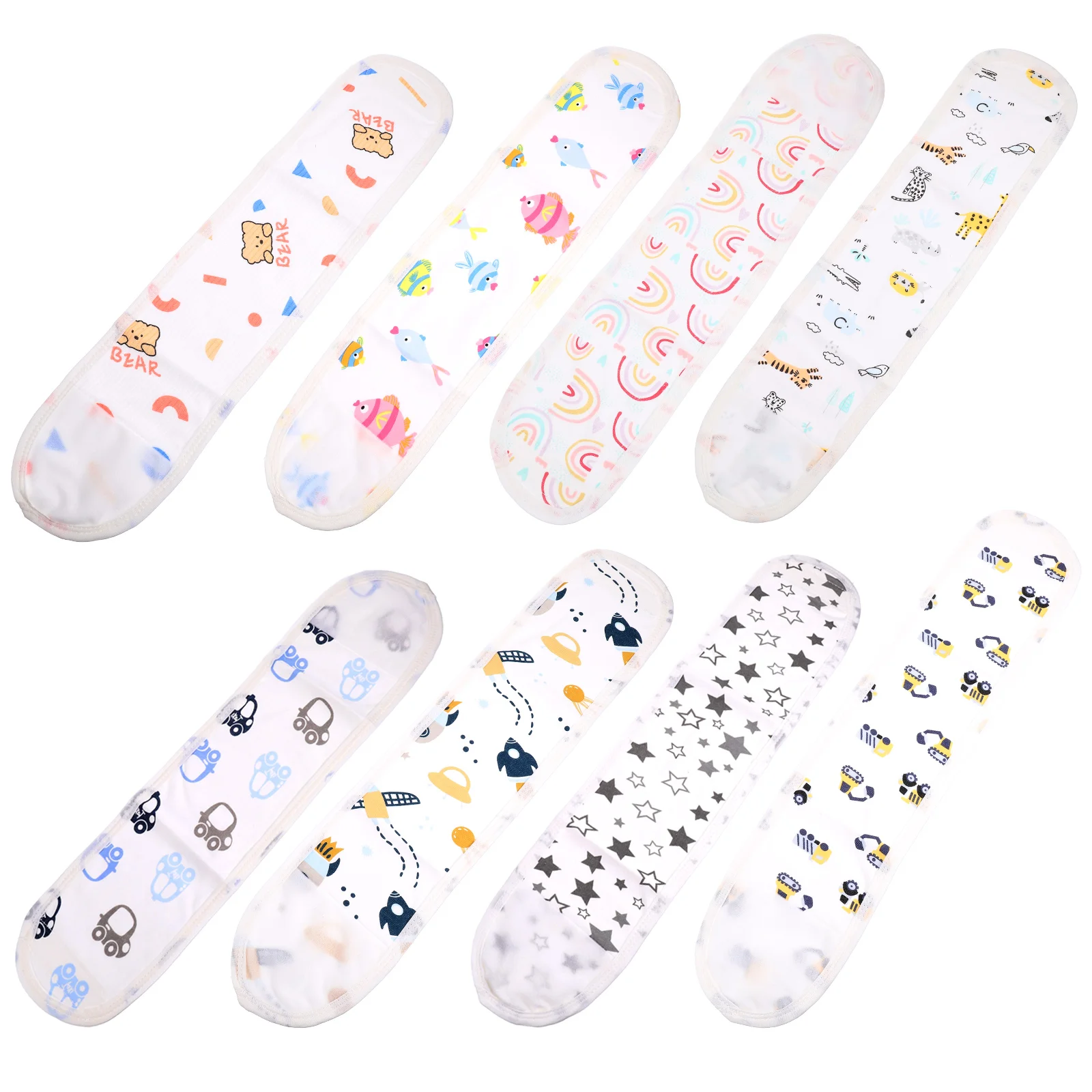 

8 Pcs Navel Cord Baby‘s Belly Band Umbilical Cords Infant Binders Belts Girth Wrap Cotton Newborn