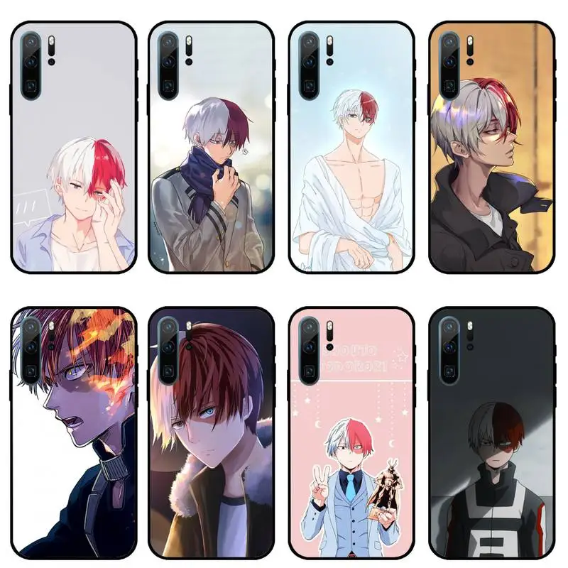 

My hero academia Shoto Todoroki Phone Case For Huawei honor Mate 10 20 30 40 i 9 8 pro x Lite P smart 2019 Y5 2018 nova 5t