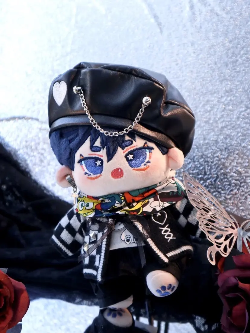 Симпатичная хлопковая кукла без атрибутов с обнаженным тигром 20 см плюшевая