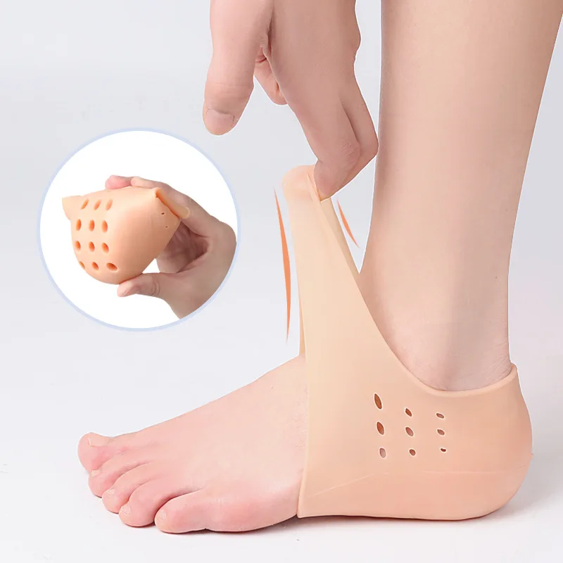 Sebs Height Increase Insoles For Shoes Men Women Inserts Lifts Invisible Increased Pad Shock-absorbing Elastic Heel Pad Insole
