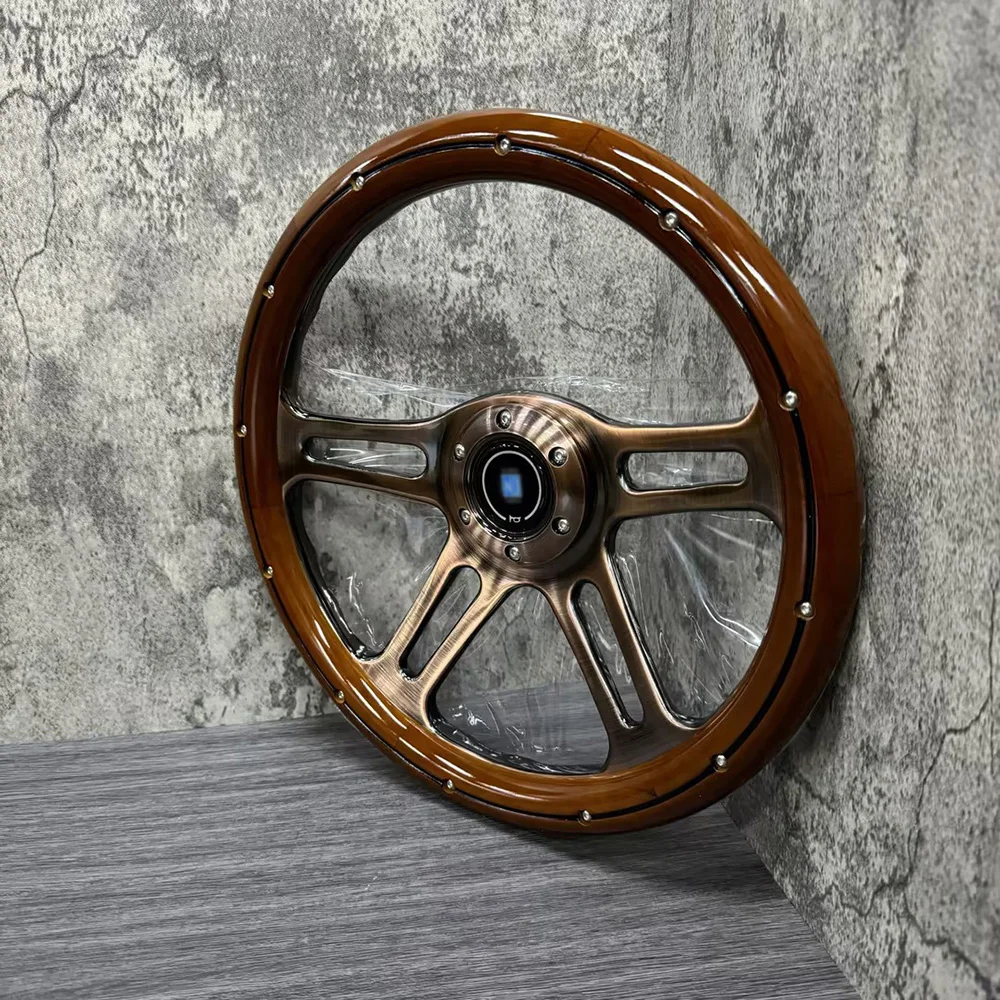 Высококачественное винтажное автоматическое рулевое колесо 350 мм 14 дюймов
