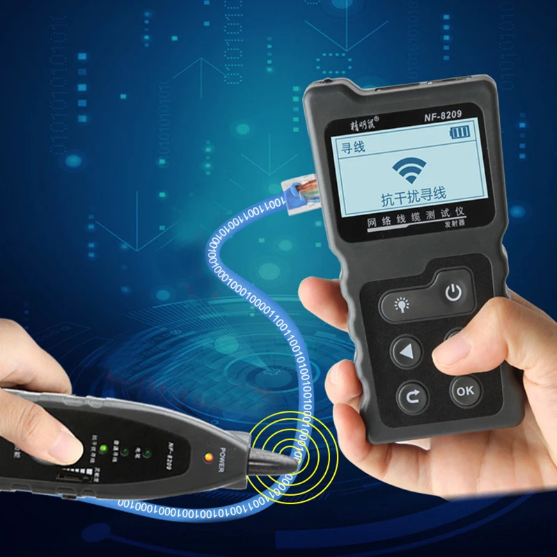 Сетевой Кабельный тестер PoE RJ45 STP UTP Lan сетевой инструмент для ремонта сетевых