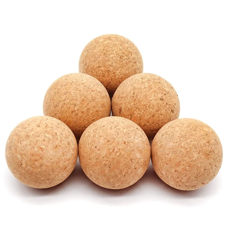 

6 Pieces Wine Cork Ball,Wooden Cork Ball Stopper For Wine Decanter Carafe Bottle Replacement,2.4 Inch/ 6.1 Cm