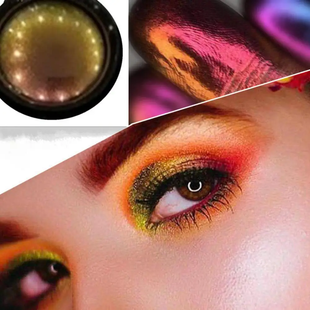 Powder Party Makeup Cosmetic Professional Eyeshadow Pigment Shiny Palette Chameleon eyeshadow Metallic Eyes |