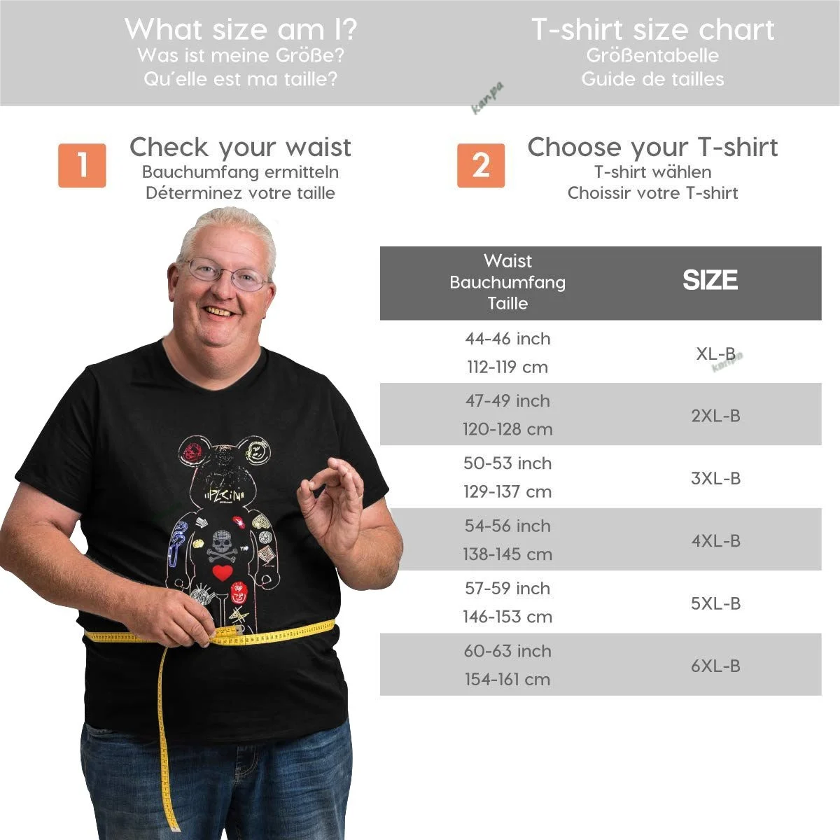 Футболки с рисунком черепа и медведя для больших высоких мужчин футболки