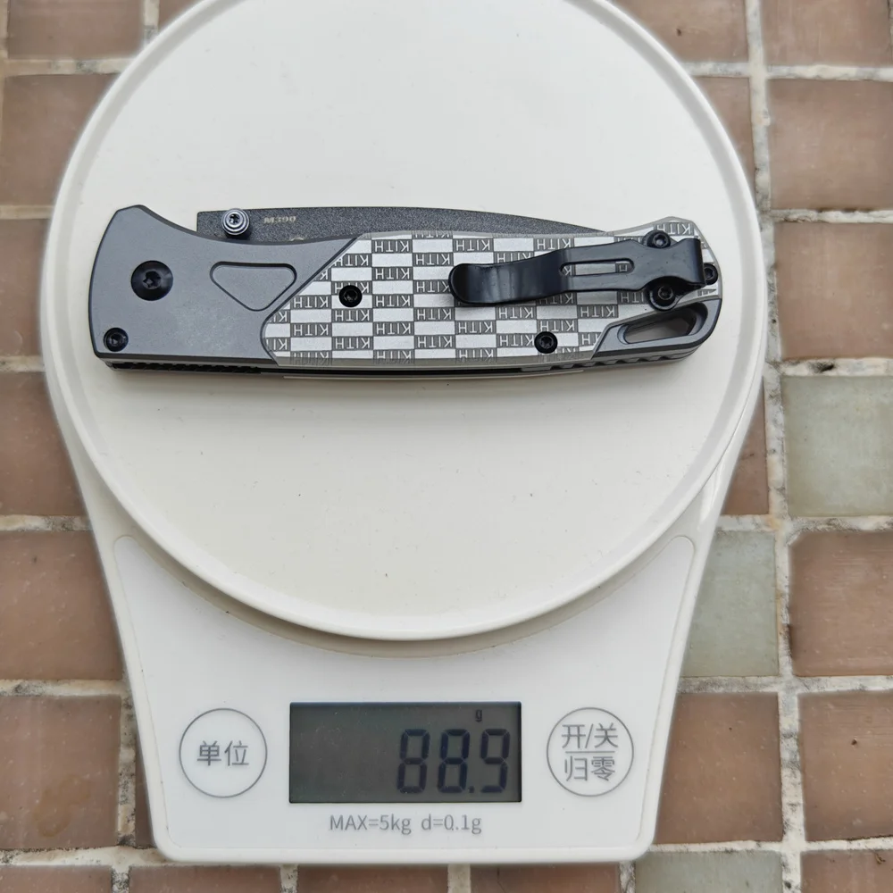 Фото JUFULE KITH Bugout 535, шарикоподшипники с алюминиевой ручкой Mark M390, карманный инструмент EDC, тактический складной нож для кемпинга, охоты, рыбы №3