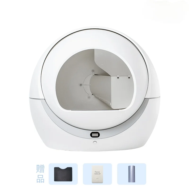 

Автоматический контейнер для кошачьего туалета для ванной комнаты, самоочищающийся контейнер для мебели, кошачьи сковороды, закрытый конт...