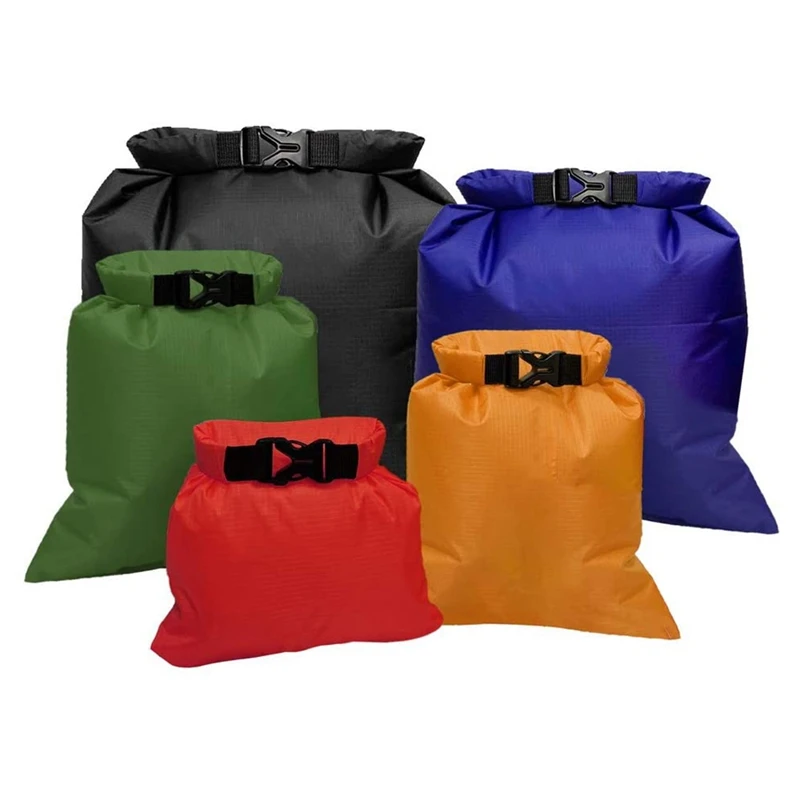 

5 Pack Waterproof Dry Sacks,Lightweight Outdoor Dry Bags Ultimate Dry Bags For Rafting Boating Camping