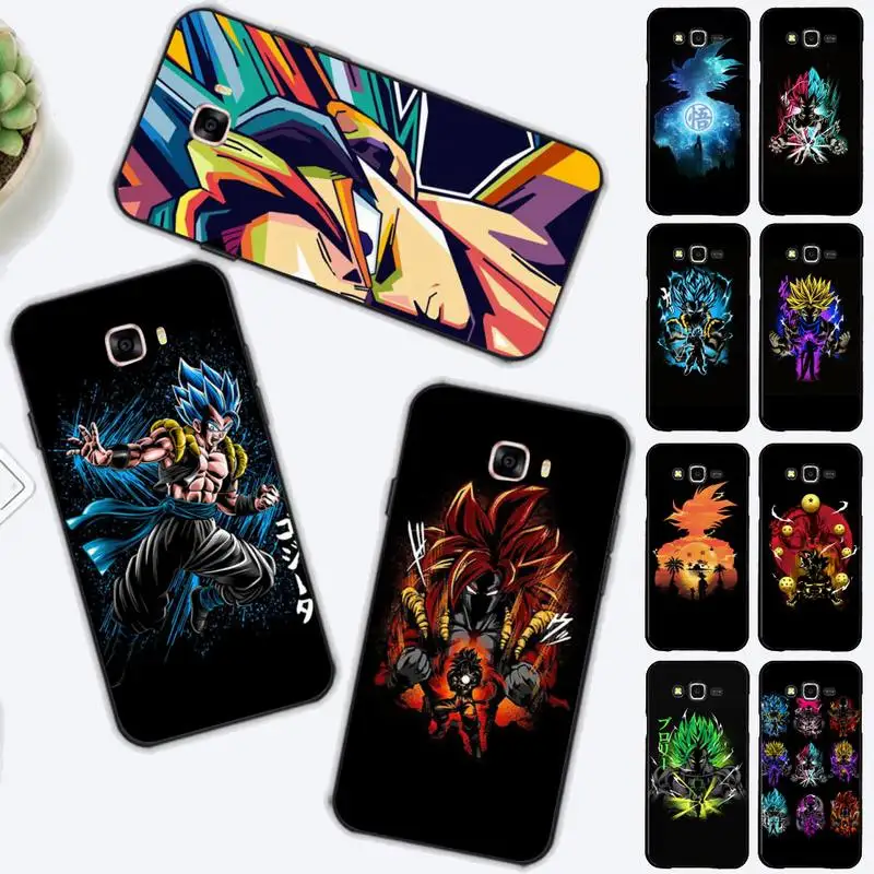 

BANDAI Dragon Ball Goku Phone Case for Samsung J 2 3 4 5 6 7 8 prime plus 2018 2017 2016 core
