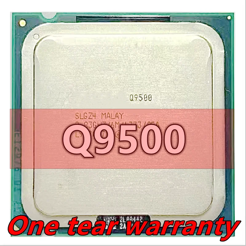 

Q9500 SLGZ4 2,83 ГГц четырехъядерный ЦПУ Процессор 6M 95 Вт 1333 LGA 775