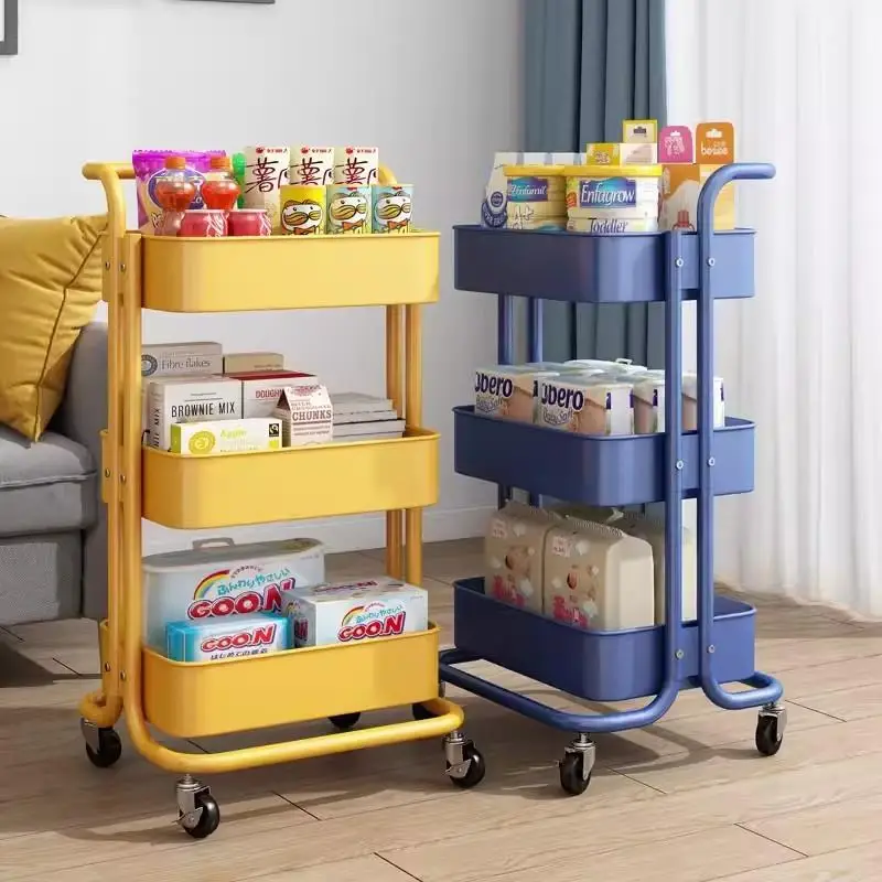 Полка для хранения на тележке органайзер кухонной мебели тележка