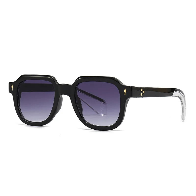 

Солнцезащитные очки для мужчин и женщин UV-400, классические винтажные брендовые дизайнерские солнечные очки в стиле панк, популярные трендовые квадратные дорожные очки с защитой от ультрафиолета
