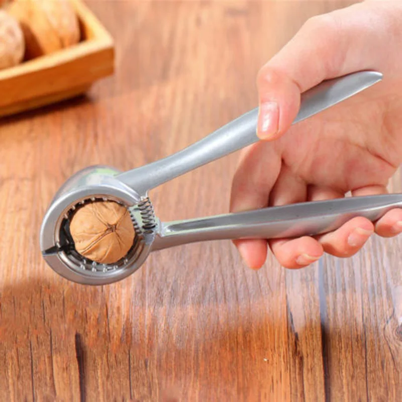 

Aluminum Walnut Clip Home Nutcracker Nut Cracker Walnut Plier Opener Remover Shell Clips Nut Opener Kitchen Accessories Tool