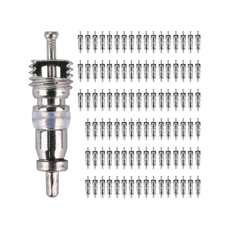 

100 шт. R12 Schrader сердечник клапана для автоматического кондиционера/велосипедных шин/замена HVAC