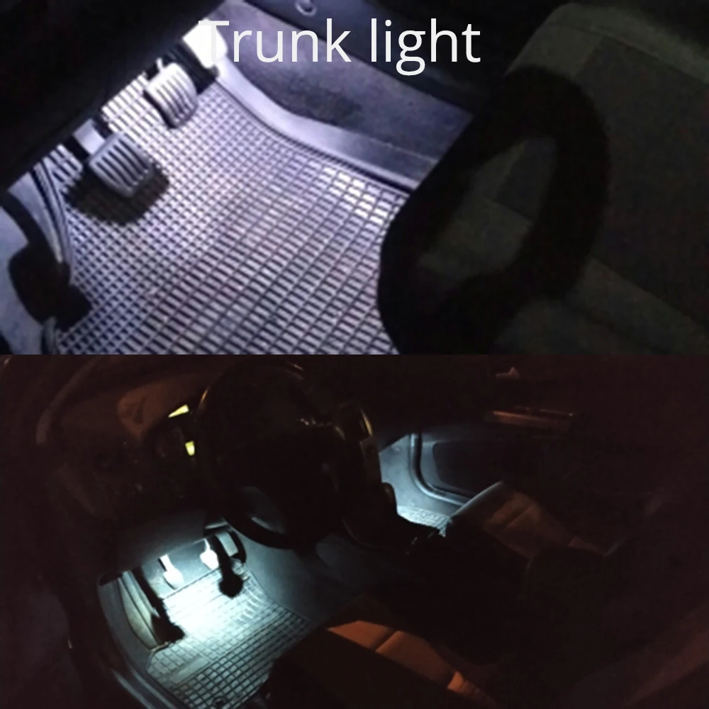 10 шт. T10 W5W светодиодов 7020 194 168 12 В автомобильный светодиодный клиновой указатель