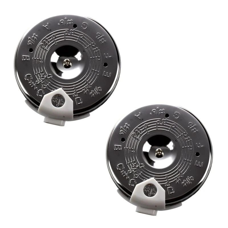 2X C-C Chromatic Pitch Pipe With Note Selector & Case