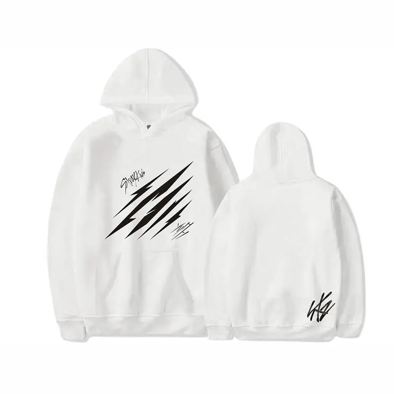 

New Kpop Korea Band Printed Stray Kids Hoodies Men's Hooded sweatshirts Women Clothes Oversized Pullovers Boys y2k sweatshirt