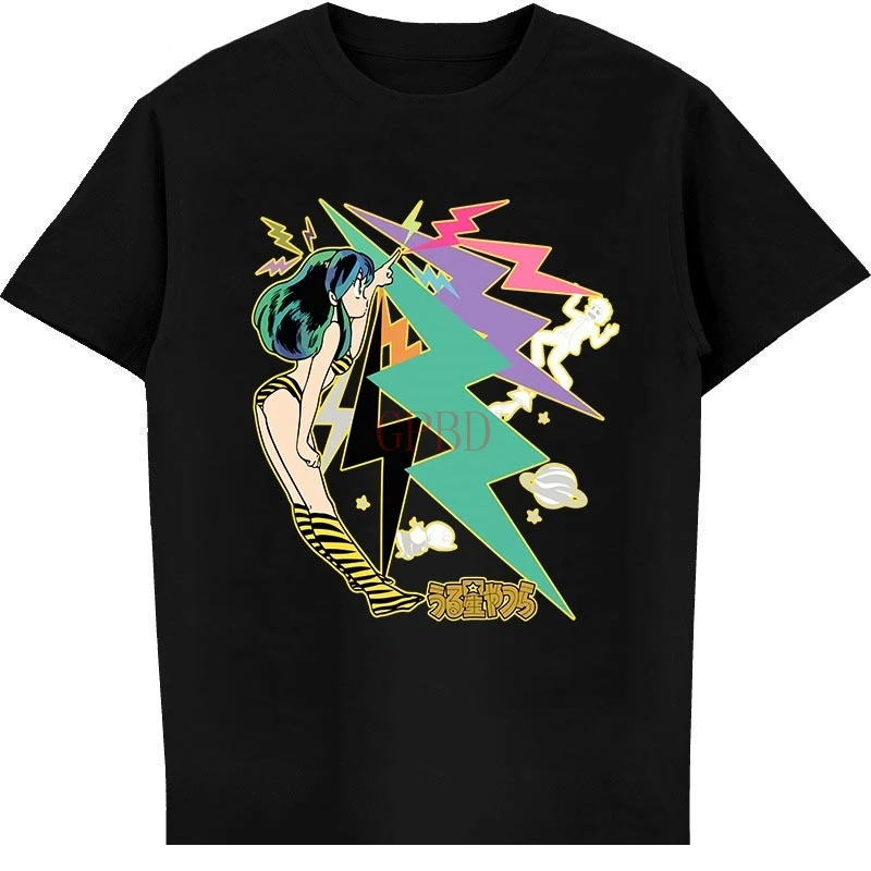 

Men tshirt Electric Lum Urusei Yatsura TShirt Printed T-Shirt tees top