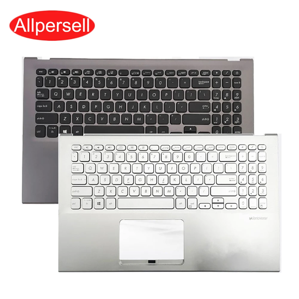 

Upper Cover Keyboard for ASUS VivoBook15 X512 Y5100U M5050D V5000F Y5200F Laptop Palm Rest Shell Replacement Keyboard