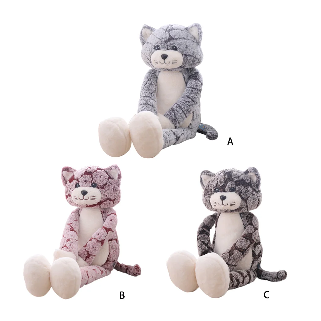 

50cm Cute Plush Toy Stuffed Animals Simulation Cat Doll Soft Sleeping Kids Toys for Award Home Decor Party Favors