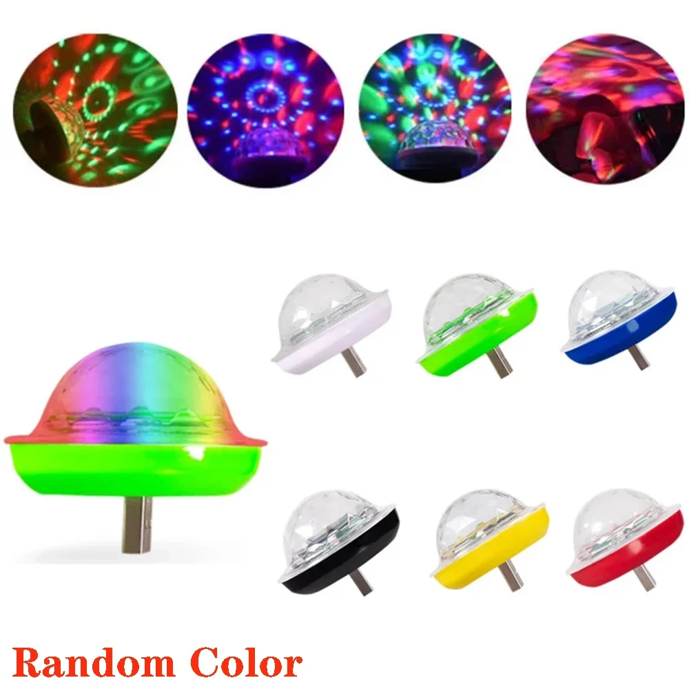 USB RGB Дискотека Dj Лампа Светодиодная панель Сценическое освещение Проектор Звук