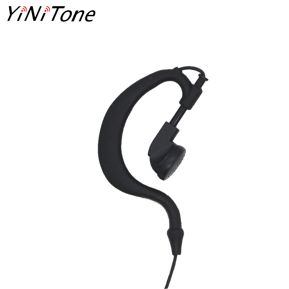 2PCS PTT Mic headphone Walkie Talkie Earpiece baofeng headset for UV-5R UV-5RE UV-6R BF-888S ksun Kenwood CB Two Way Radio
