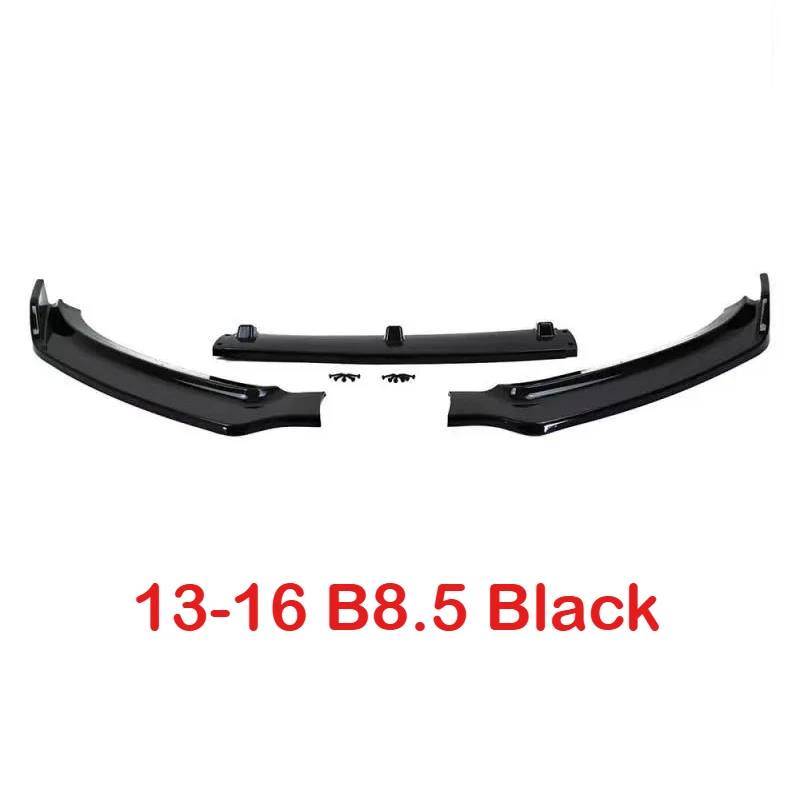 

Для Audi B8 B8.5 A4 S4 2009 2010 2011 2012 2013 2014 2015 2016 передний бампер спойлер губ сплиттер лопата защита кузова комплекты