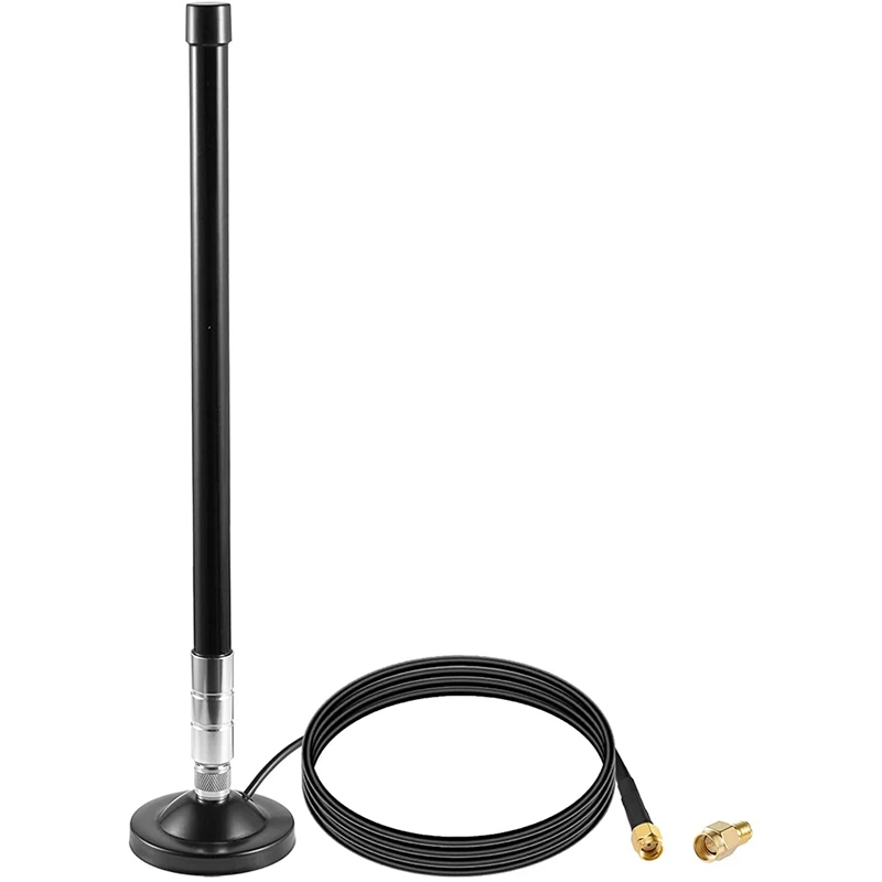 

Waterproof 5.8Dbi Magnet Base Mount 915Mhz Lora Fiberglass Antenna With 10Ft Cable For Helium Hotspot RAK RAK2 Nebra