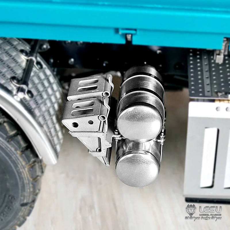 Двойной Бензобак 1/14 LESU комплект роликовых коньков для грузовиков универсальное