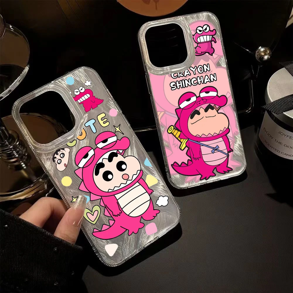 Cartoon C-Crayon Shin-Chan Phone Case FOR Samsung Galaxy A30 A25 A24 A23 A22 A217F A21 A20 A15 A14 A13 A12 S LITE M32 5G