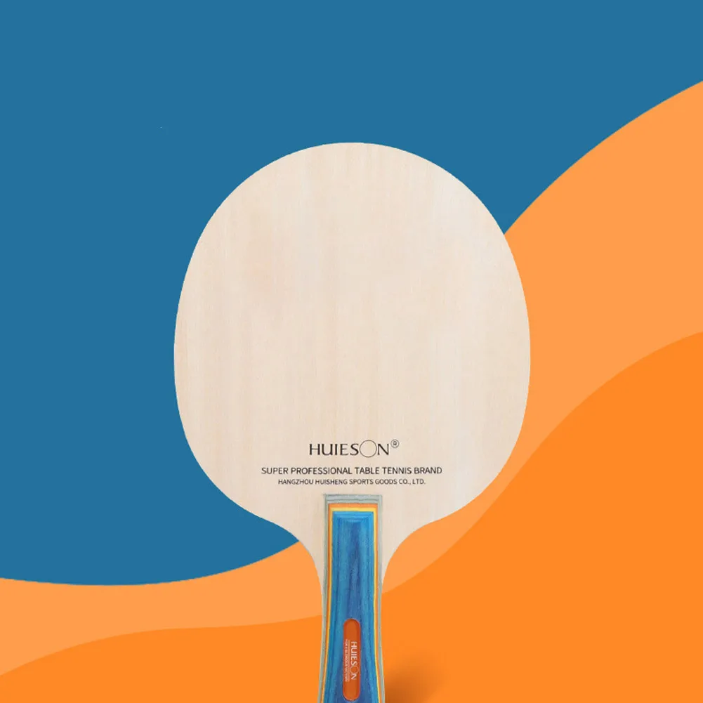 

Table Tennis Racket Bottom Plate 5 Ply Wood Ping Pong Blade Paddle Long Handl Training Table Tennis Bottom Plate Horizontal Shot