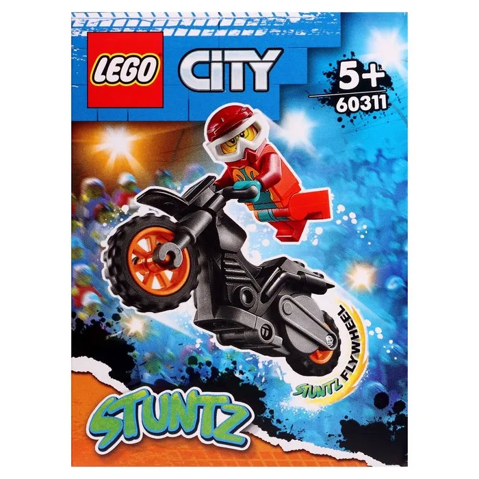 Конструктор &quotОгненный трюковый мотоцикл&quot 60311 Lego |