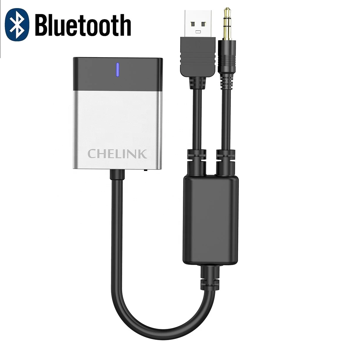 

Автомобильный комплект беспроводной для аудио с Bluetooth 3,5 мм AUX USB музыкальный адаптер ресивер кабель программный ключ для BMW и Mini Cooper