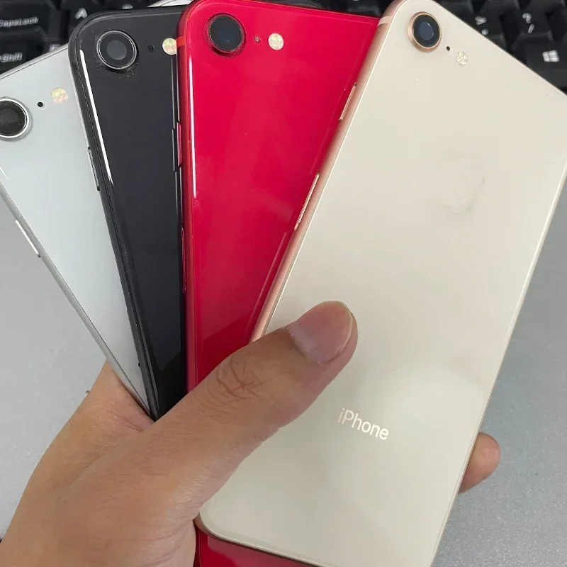 WYORESY с задним корпусом камеры для iPhone 8 задняя крышка аккумулятором и/без