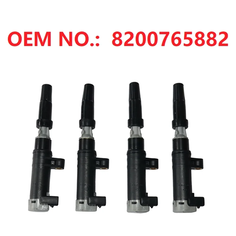 Катушка зажигания 8200765882 для Renault Megane Mk3 08-13/Grand Scenic 04-09/Scenic 01-03 4 шт.