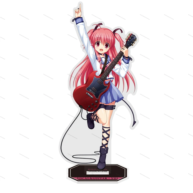 Фото Фэнтези-битва в стиле аниме: Angel Beats! Настольная акриловая фигурка-стенд 15 см в стиле школьной формы, подарок для друзей и фанатов на фестиваль №4