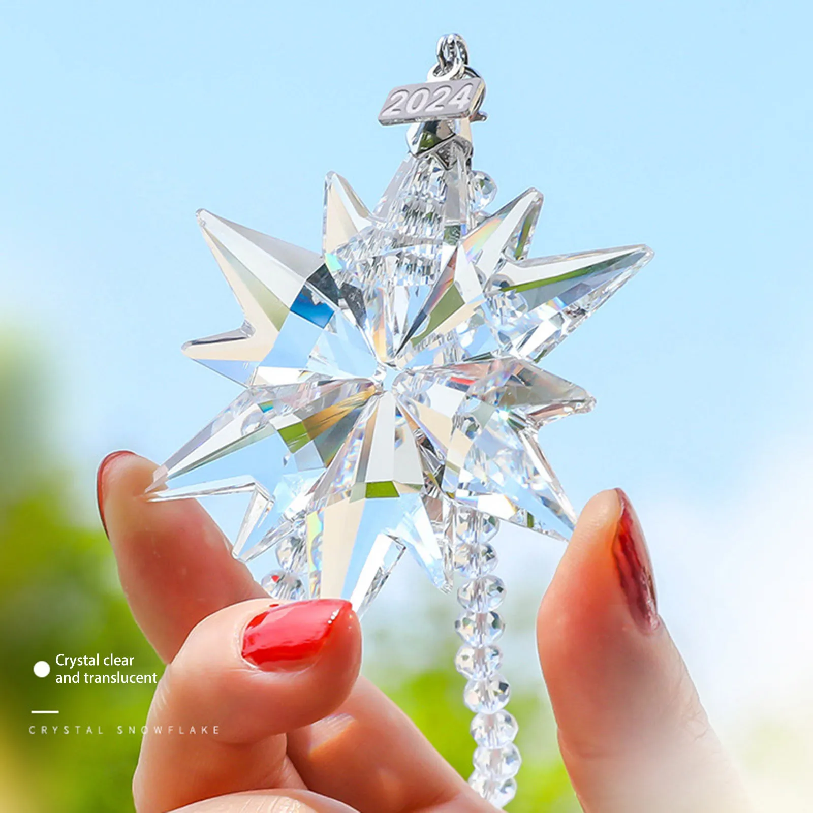 Хрустальная снежинка 2024