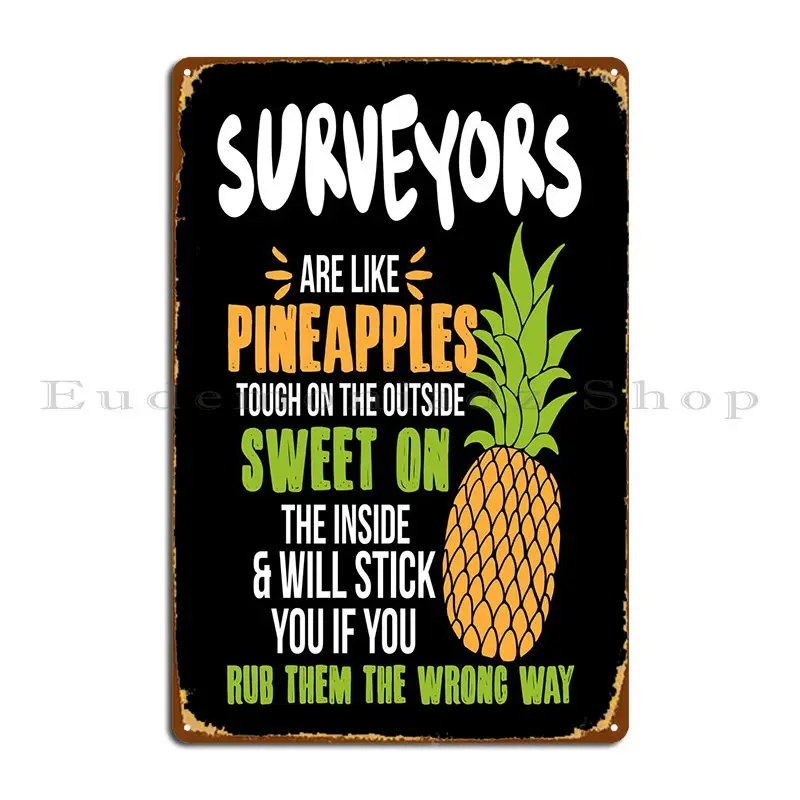 Геометры ананасы металлические знаки паб Кухня Настенный декор дизайн клуба оловянный знак плакат