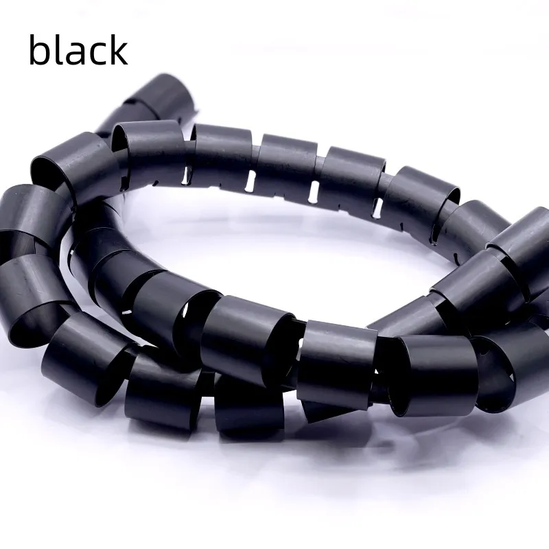 

Спиральный кабель органайзер PE 8/12/16/22/28/32/42 мм 1/3/5/10 м