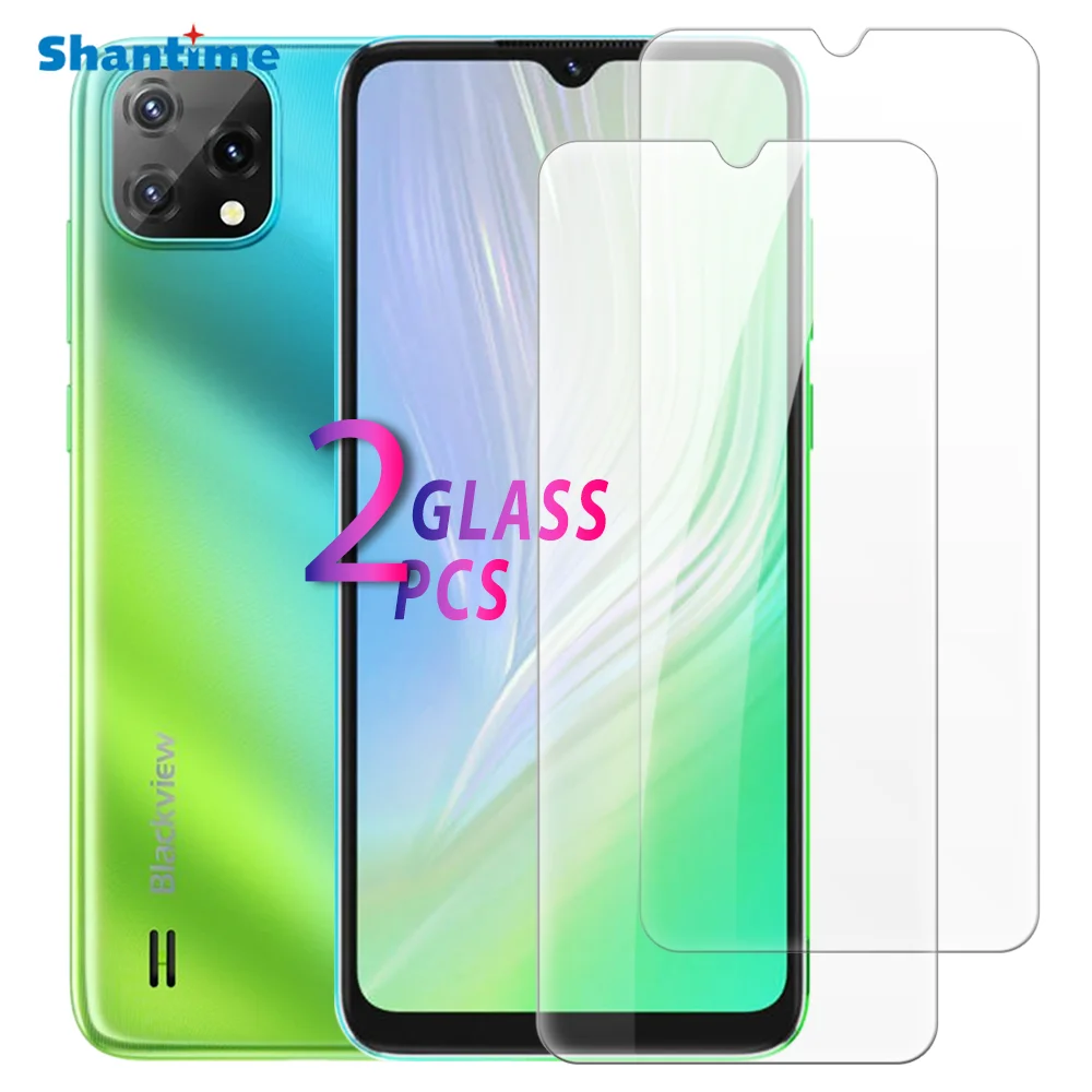 

(2 Pack) For Blackview A55/Blackview New A55 Tempered Glass Protective Screen Protector Phone Cover Film