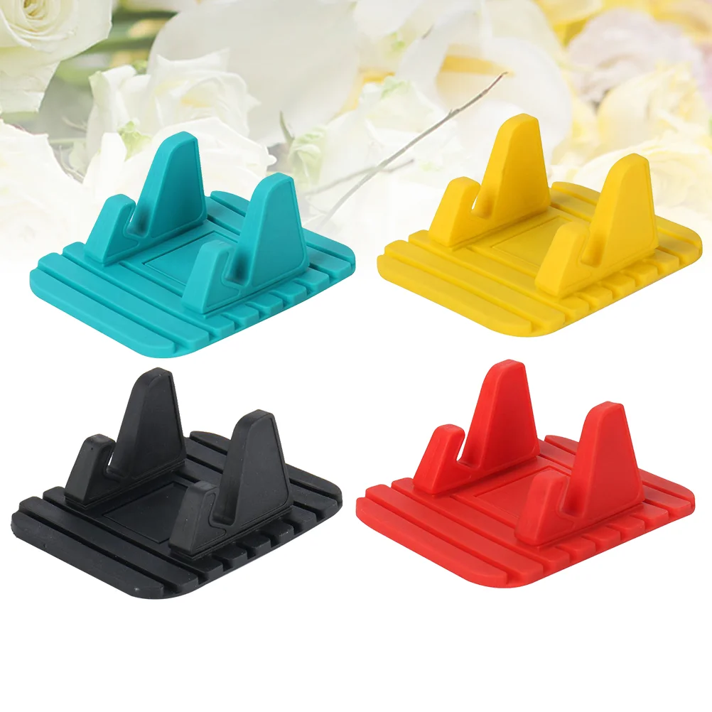 

Holder Car Stand Desktopmount Mobile Cell Vehicle Bracket Support Cradle Rack Pocket Tablets Travel Tabletop Silicone Cradles