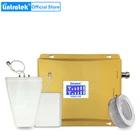 Lintratek усилитель сотовой связи 3G W-CDMA 2100MHz + GSM 900Mhz Dual Band мобильный телефон усилитель сигнала GSM 900 2100 UMTS репитер 3g