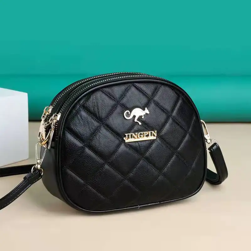 

Women Bag Three-layer New Rhombus PU Leather Mini Small Shoulder Messenger Bag Luxury Designer Handbags Clutch Luxury Bag