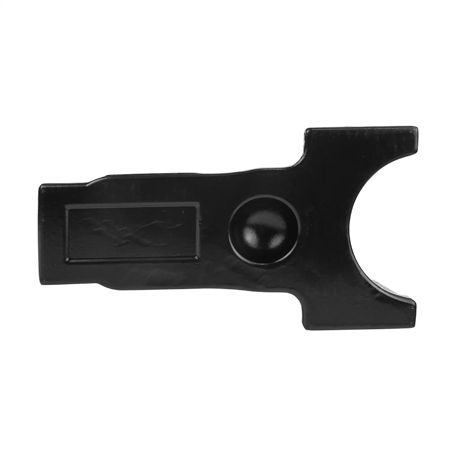 Универсальный замок сцепного устройства прицепа на гибкой стойке с кодовым