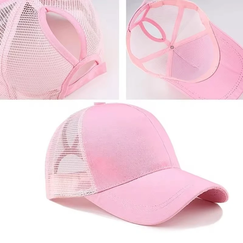 Бейсболка с высоким хвостиком для женщин летняя шляпа от солнца Snapback бега