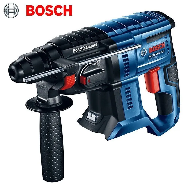 

BOSCH 18V New Lithium Brushless Hammer Multifunctional Lithium Hammer/Percussion Drill/Electric Drill GBH 180-LI (bare metal)