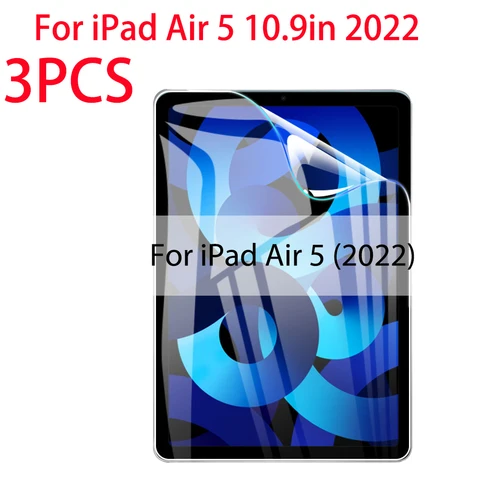 Мягкая защитная пленка для Apple iPad Air 5 (2022), 3 шт., Защитная пленка для iPad Air (5-го поколения) A2589 A2591