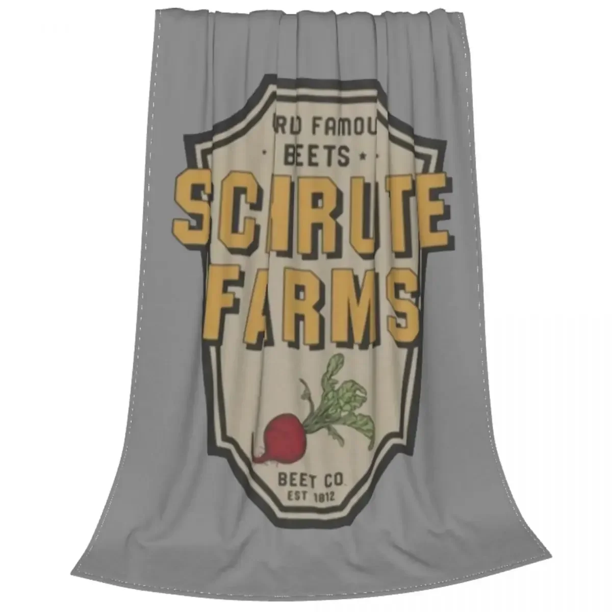 Dwight Schrute Farms Флисовое покрывало