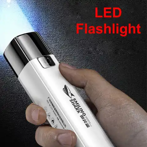 Мощный светодиодный фонарик 1000 люмен, тактический фонарик с USB-зарядкой и 18650 водонепроницаемым зумом, светодиодный фонарик для рыбалки и ох...